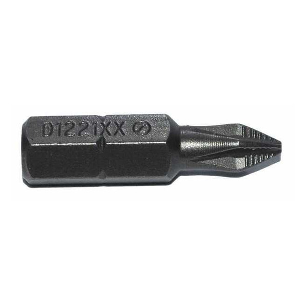 Zephyr Insert Bit,Hex Shank,Single End,PK5 D1221XXACR-B-5PK