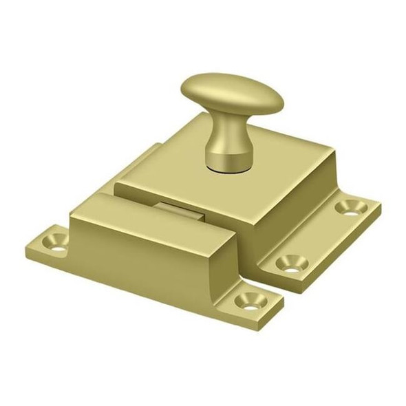 Deltana Cabinet Lock, 1-3/5" X 2-3/10" Bright Brass CL1580U3
