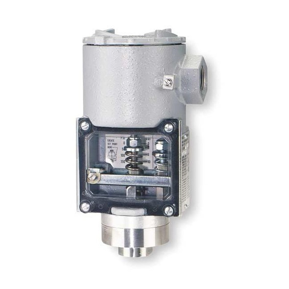 Pressure Switch, Standard, SPDT, 1 Ports, 1/4" FNPT, 30 to 500 psi Range
