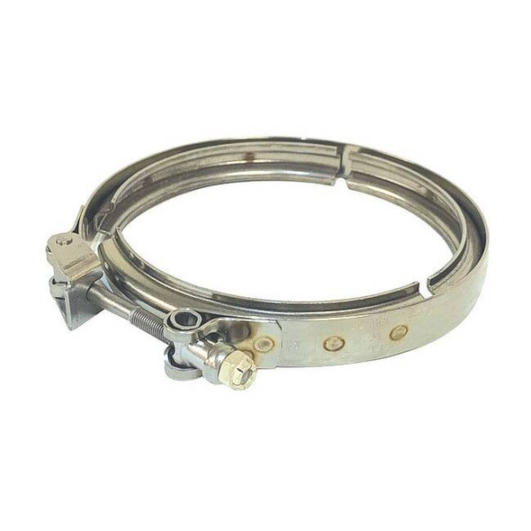 Detroit Flex Defense V-Band Clamp,3 in. dia.,Stainless Steel 4560-300S