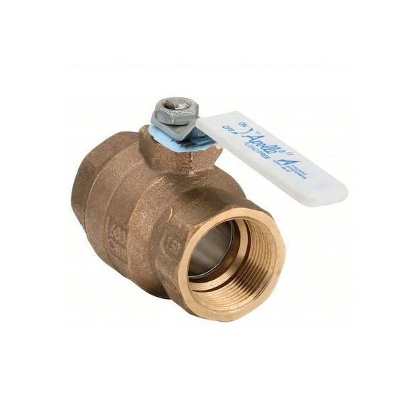 Apollo Valves Manual 2-Way Ball Valve,NPT,Brass,Bronze 77CLF14601A