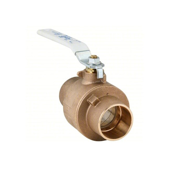 Apollo Valves Manual 2-Way Ball Valve,Sweat,Bronze 77CLF20801A