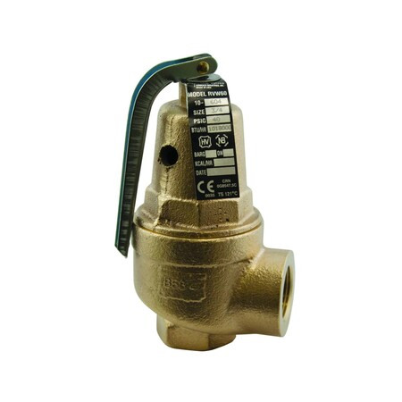 Apollo Valves Relief Valve,5 in Overall H,75 psig 1061415