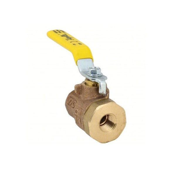 Apollo Valves Manual 2-Way Ball Valve,NPT,Bronze 77C10101A