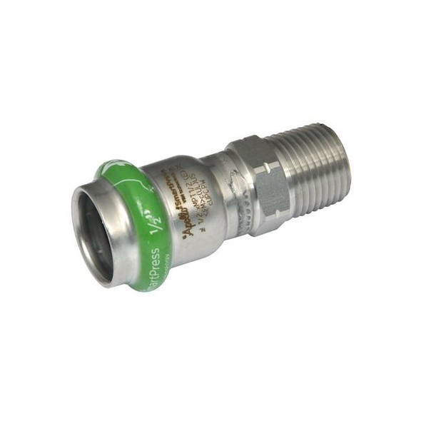 Apollo Strt, SS, Press-fit 3/4 in, MNPT 3/4 in 123456936