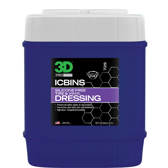 ICBINS Body Shop Dressings 5 Gallons 729G05