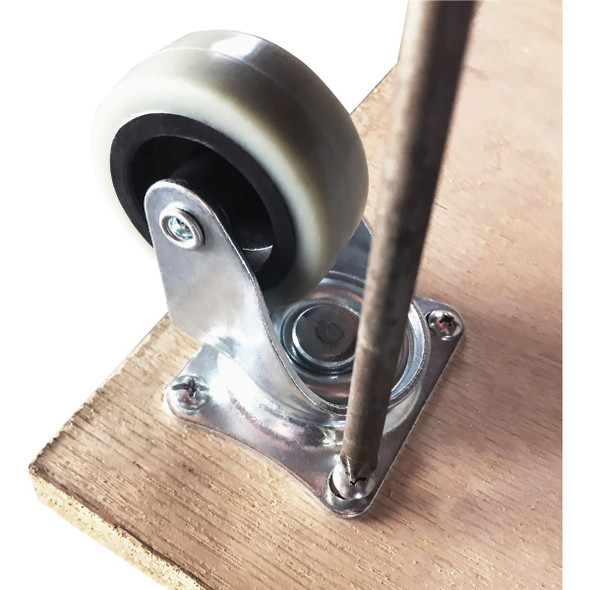 Shepherd Hardware 2 In. All in One Thermoplastic Swivel Plate Caster (4-Pack) 4033256TS 259165