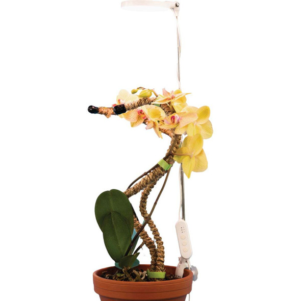 Mossify 10W LED White Adjustable Height LED Plant Light PLNTLT-0001