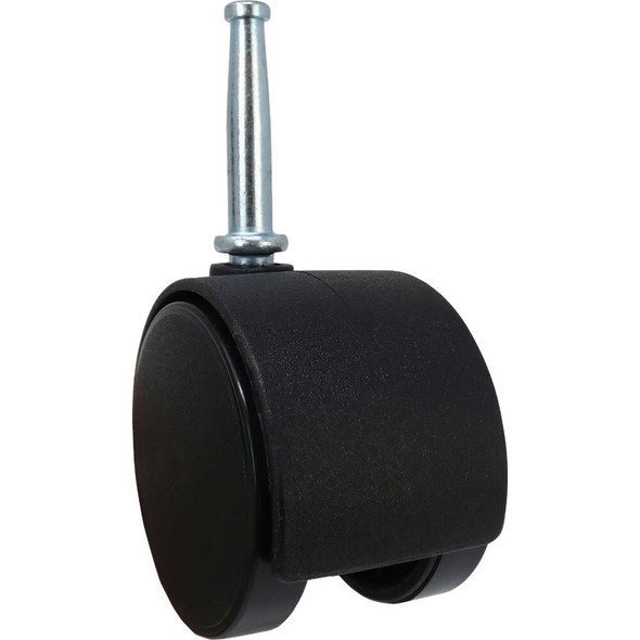 Super Sliders 2 In. 2-Wheel Black Stem Caster (2-Piece) 4263026SL 232837