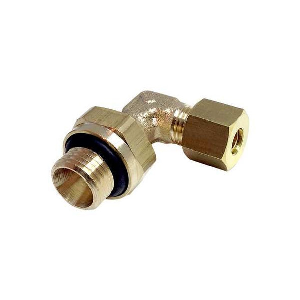 Legris Elbow, Brass, BSPP , Comp. 6 mm 0199 06 10