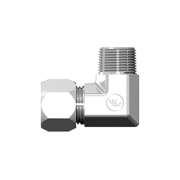 Weatherhead Elbow, Steel, Comp. 3/4 in, MNPT 3/4 in 7405X12X12