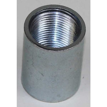 IMC Coupling, 6 in, Coupling, Steel, Aluminum, Silver