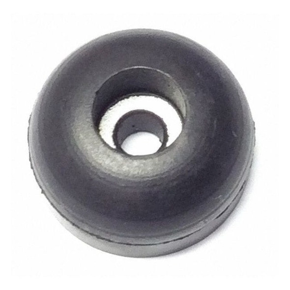 Manufacturer Varies Bumper, Rubber, Black, 5/16"H x 5/16"W, PK.25 2088W-017