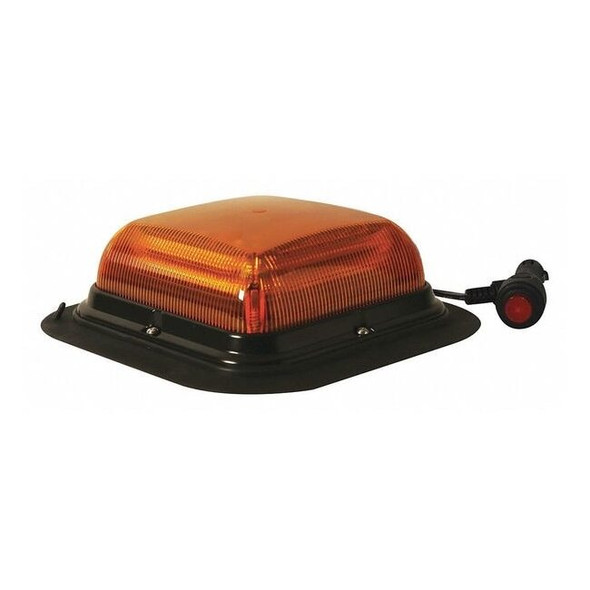 Ecco Beacon Light,Amber,2-5/16" H EB7180A-VM