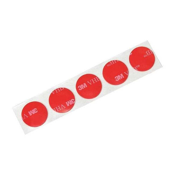 3m Foam Tape, Transparent, Disc, PK5 4910