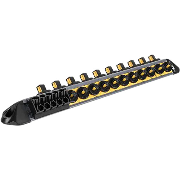 Double Socket Storage Rail 1/4 in and 3/8 in D 10150