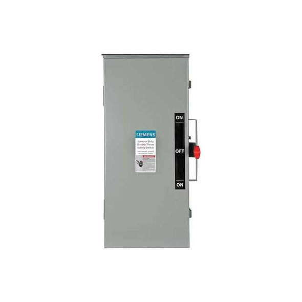 Siemens Nonfusible, Safety Switch, General Duty, 240 V, 3PST DTGNF323NR