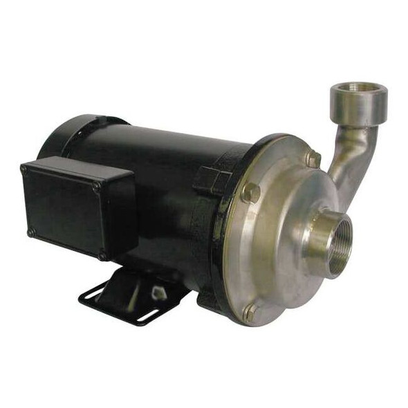Dayton Cntrfug Pmp,316SStl,3P,1 1/4in,1hp,90gpm 5WXT5