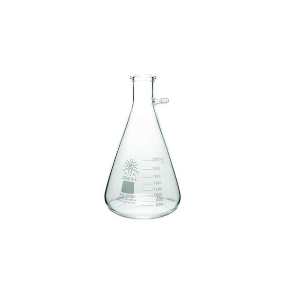 Manufacturer Varies Filtering Flask,Colorless,305 mm H FG5340-2000