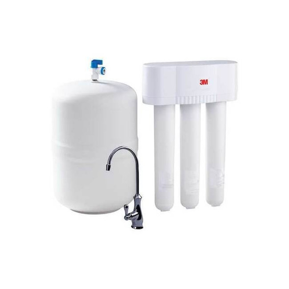 3m Reverse Osmosis System,1/4" Pipe Size 3MRO301