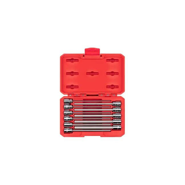 Tekton 3/8 in Drive Socket Bit Set, Metric, 11 pcs SHB91314