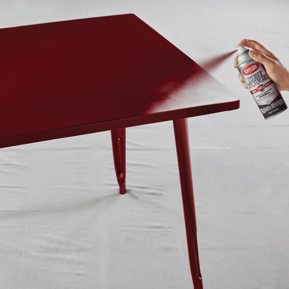 Krylon Rust Tough 12 Oz. Gloss Alkyd Enamel Spray Paint, Burgundy K09221008 791852