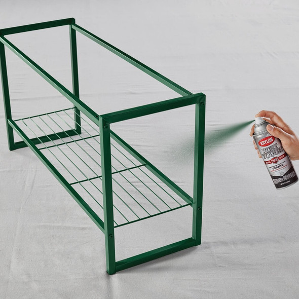 Krylon Rust Tough 12 Oz. Gloss Alkyd Enamel Spray Paint, Forest Green K09215008 790900