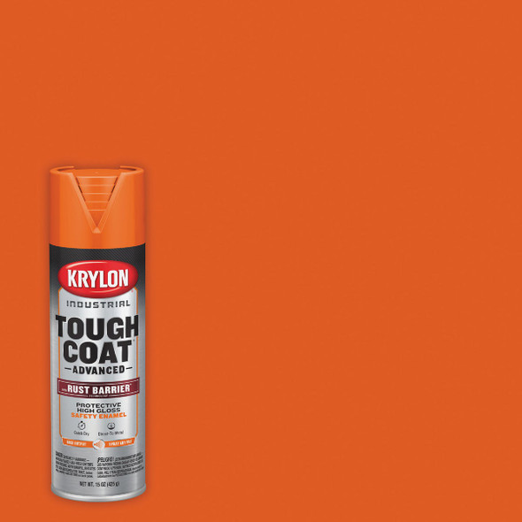 Tough Coat Safety Ornge Spray Paint K00559008