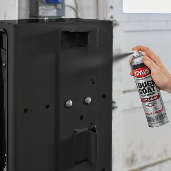 Krylon Industrial Tough Coat 15 Oz. High Heat Black Rust Barrier Spray Enamel K00769008 787644