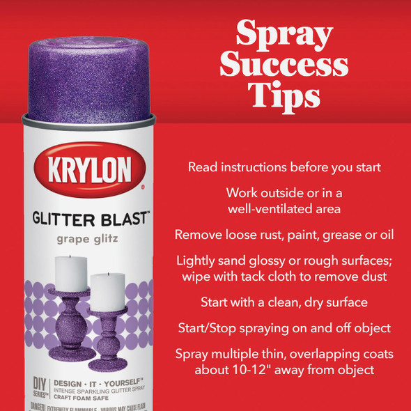 Krylon Glitter Blast 5.75 Oz. Lucky Green Spray Paint K03809A00 781599