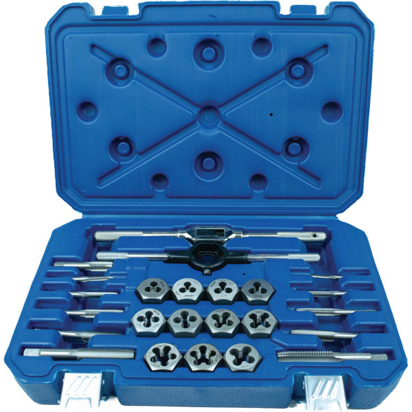 Century Drill & Tool Metric Tap & Die Set (24-Piece) 98905