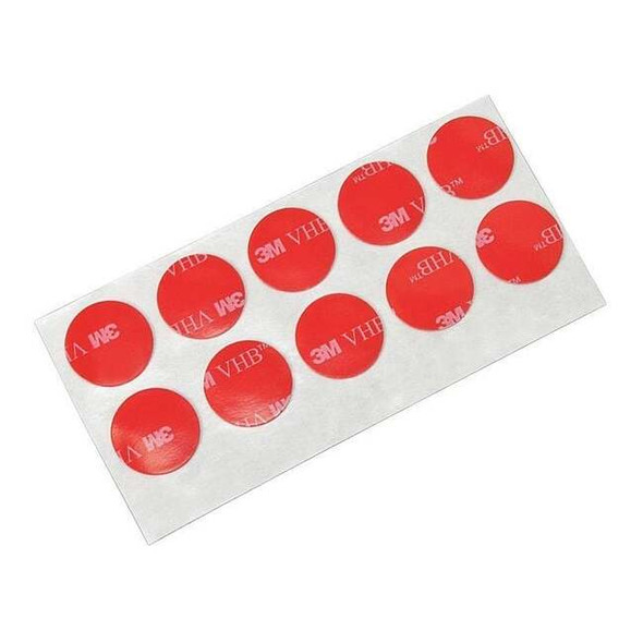 3m Foam Tape, Transparent, Disc, PK250 4910