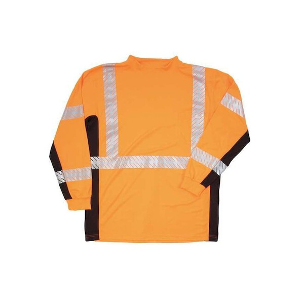 Kishigo Unisex T-Shirt, Polyester, Orange, 2XL 9135-2X