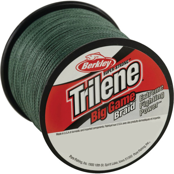 Berkley Trilene Big Game Braid 30 Lb. 990 Ft. Fishing Line BGB30-22