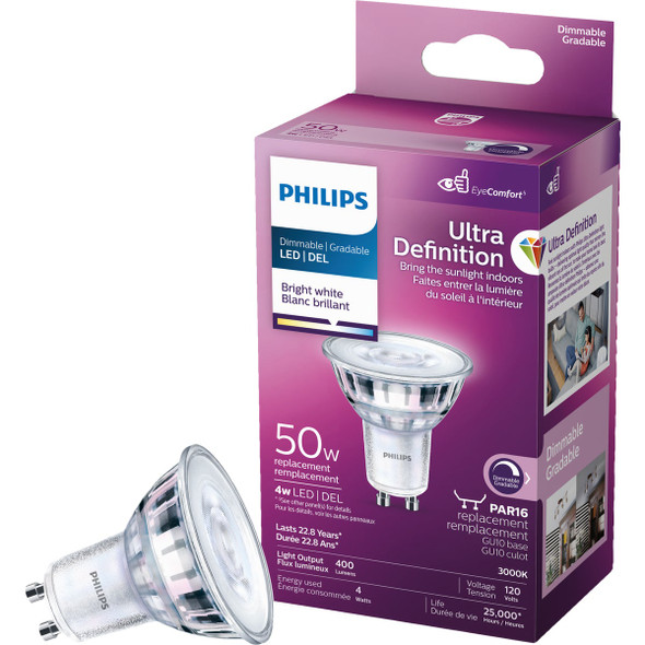 Philips 4w Mr16 Gu10 Led Bulb 590786