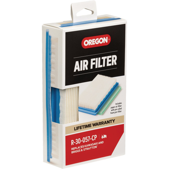 Oregon 15, 18, & 21 HP Paper Engine Air Filter for Riding Mowers R-30-057-CP 712926