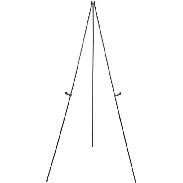 Lorell Presentation Easel - Black - For Presentation - 1 Each