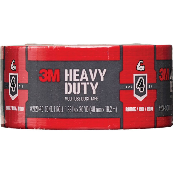 3M 1.88 In. x 20 Yd. Red Heavy Duty Duct Tape 2120-RD 790989