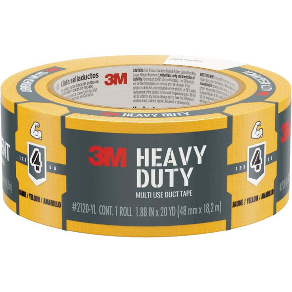3M 1.88 In. x 20 Yd. Yellow Heavy Duty Duct Tape 2120-YL