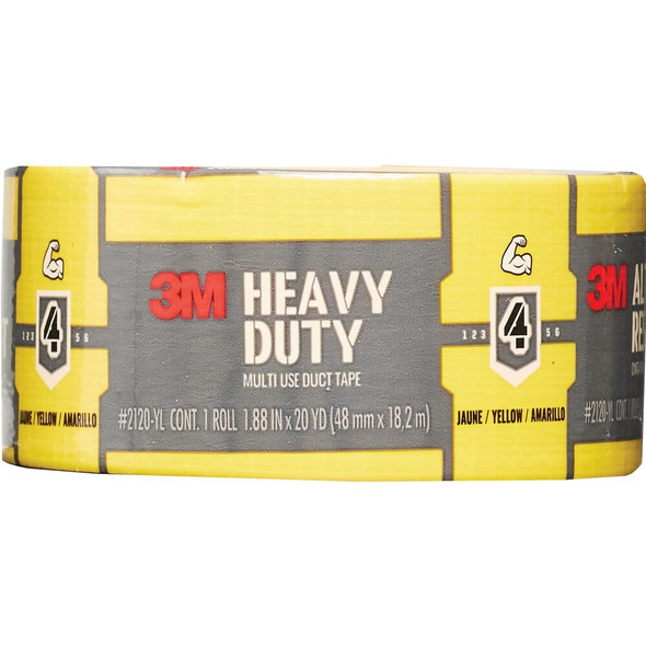 3M 1.88 In. x 20 Yd. Yellow Heavy Duty Duct Tape 2120-YL 794832