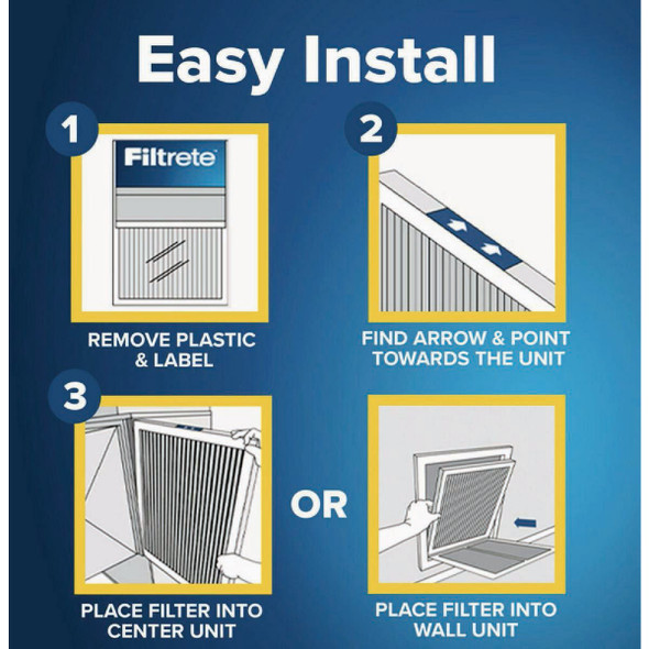 Filtrete 24x24x1 Furnace Filter 712-4 491438