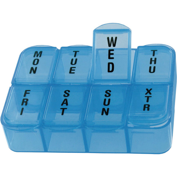 DM Merchandising 7-Day Plastic Pill Box-Organizer PILL-PACK Pack of 24 645089