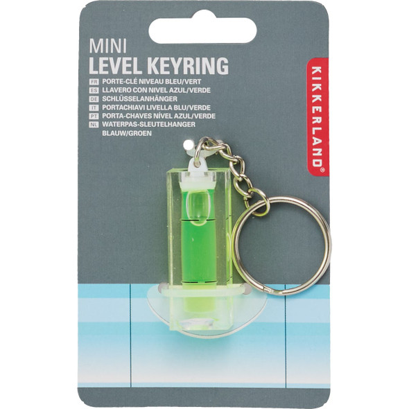 Kikkerland Mini Level Keyring KRL74-A 647345