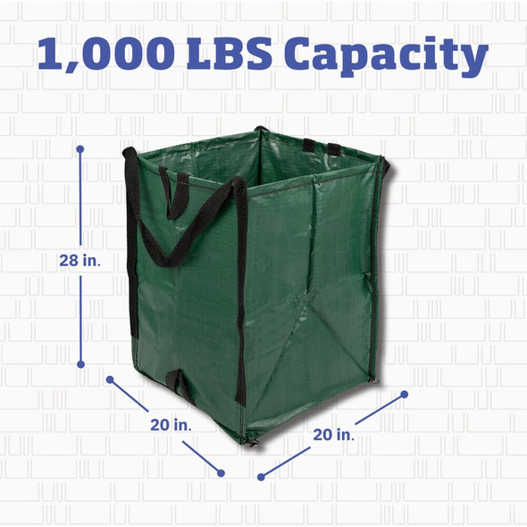 DuraSack 48 Gal. Heavy Duty Green Home & Yard Bag BB-2028CTN2 744899