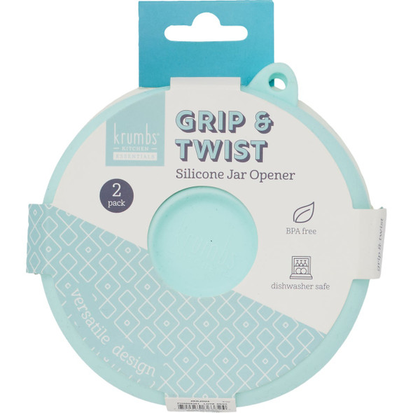 Krumbs Kitchen Essentials Silicone Jar Opener (2-Pack) KKJO24 Pack of 24 644402