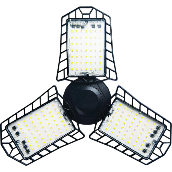 Master Electrician 3-Panel 100W 5000K Garage Light GT-BU-G100A