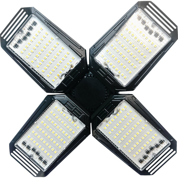 Master Electrician 4-Panel 150W 5000K Garage Light GT-BU-G150A