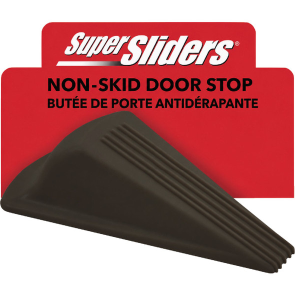 Super Sliders Walnut Heavy Duty Doorstop 4214021SL