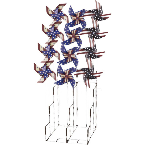 Regal Art & Gift Americana Spinner Stakes Assortment (12-Piece) 80547