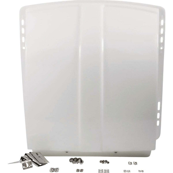 Camco Roof Vent Cover, White 40435